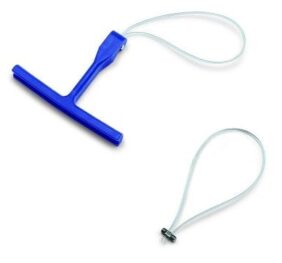 Tiracostole Dick plastica blu – 22 cm